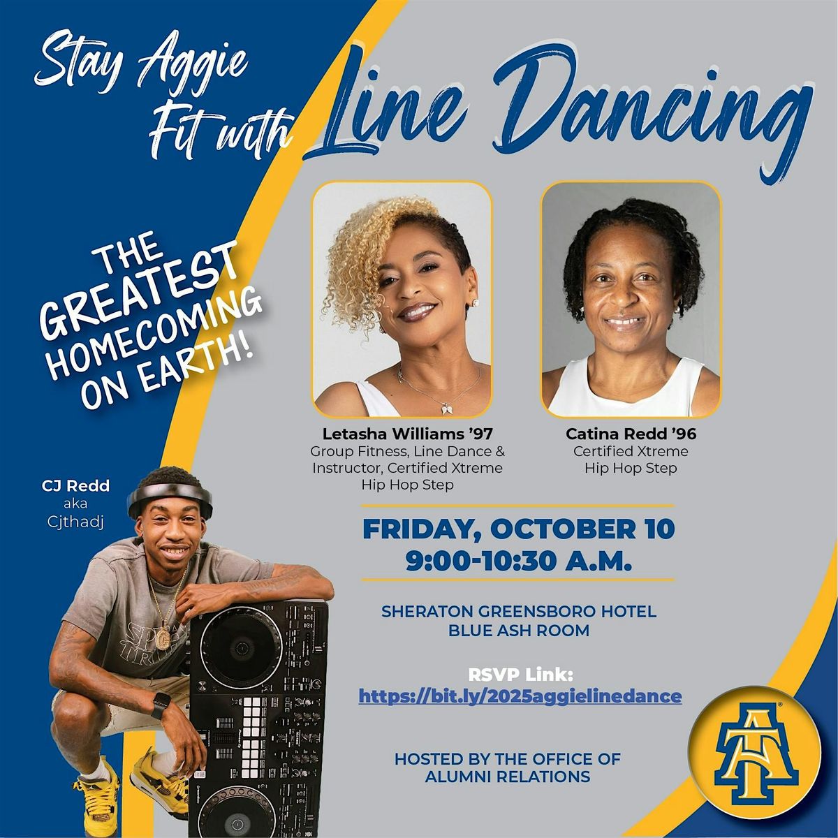 Line Dance Class with Letasha Williams  and Catina Redd, 10 October | Event in Greensboro | AllEvents