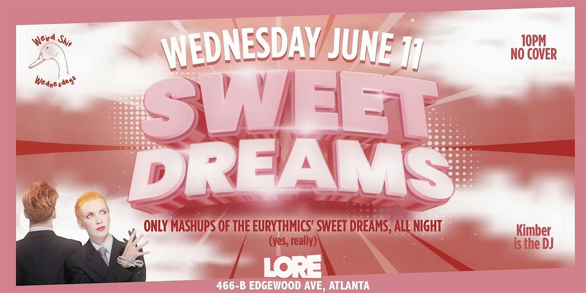 Sweet Dreams: Eurythmics Mashup Party, 11 June | Event in Atlanta | AllEvents