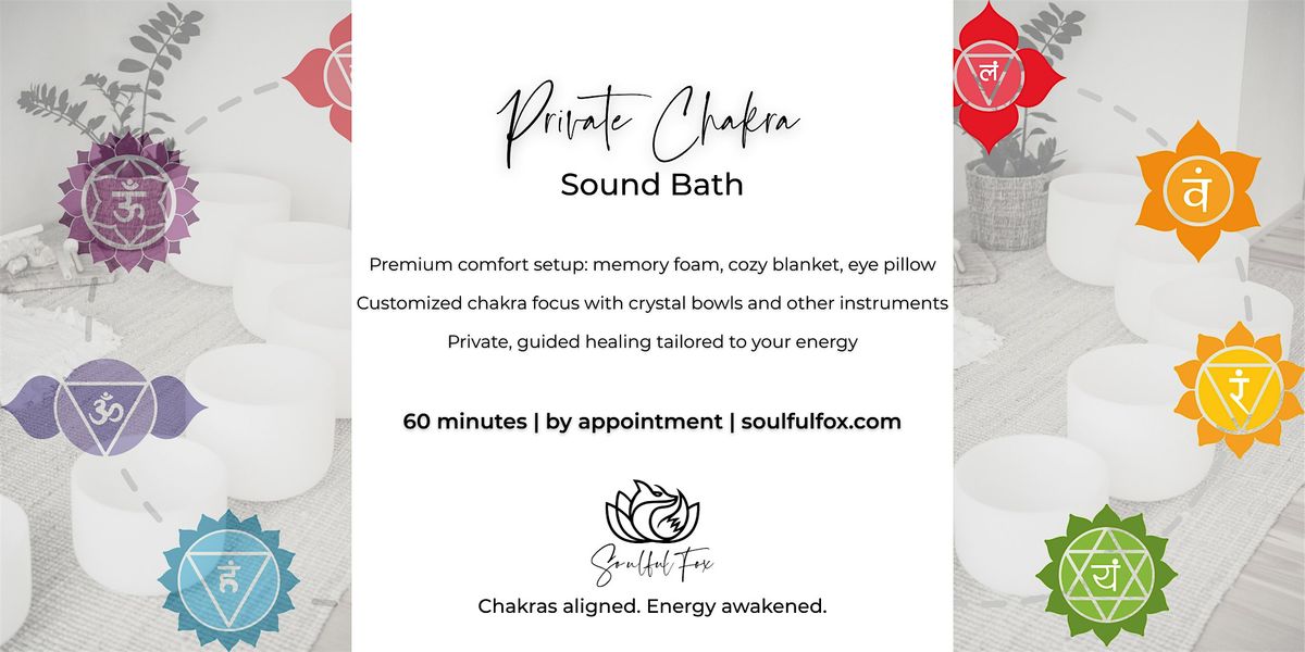Private Chakra Sound Bath, 24 June | Event in Sparks | AllEvents