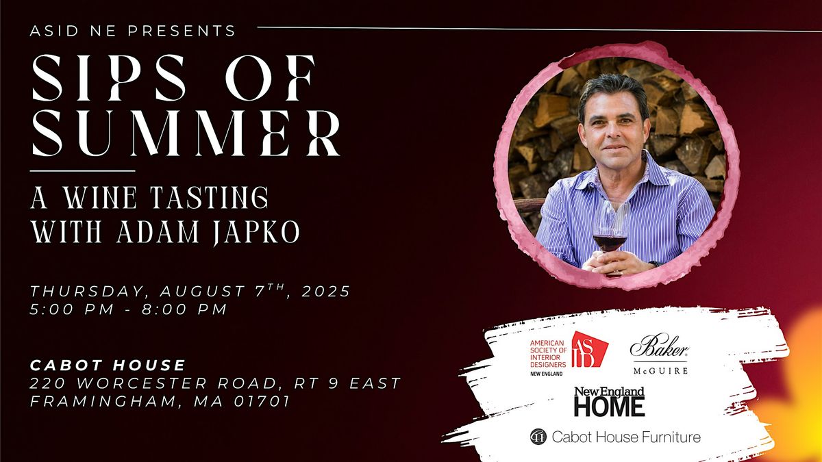 Sips of Summer, 7 August | Event in Framingham | AllEvents