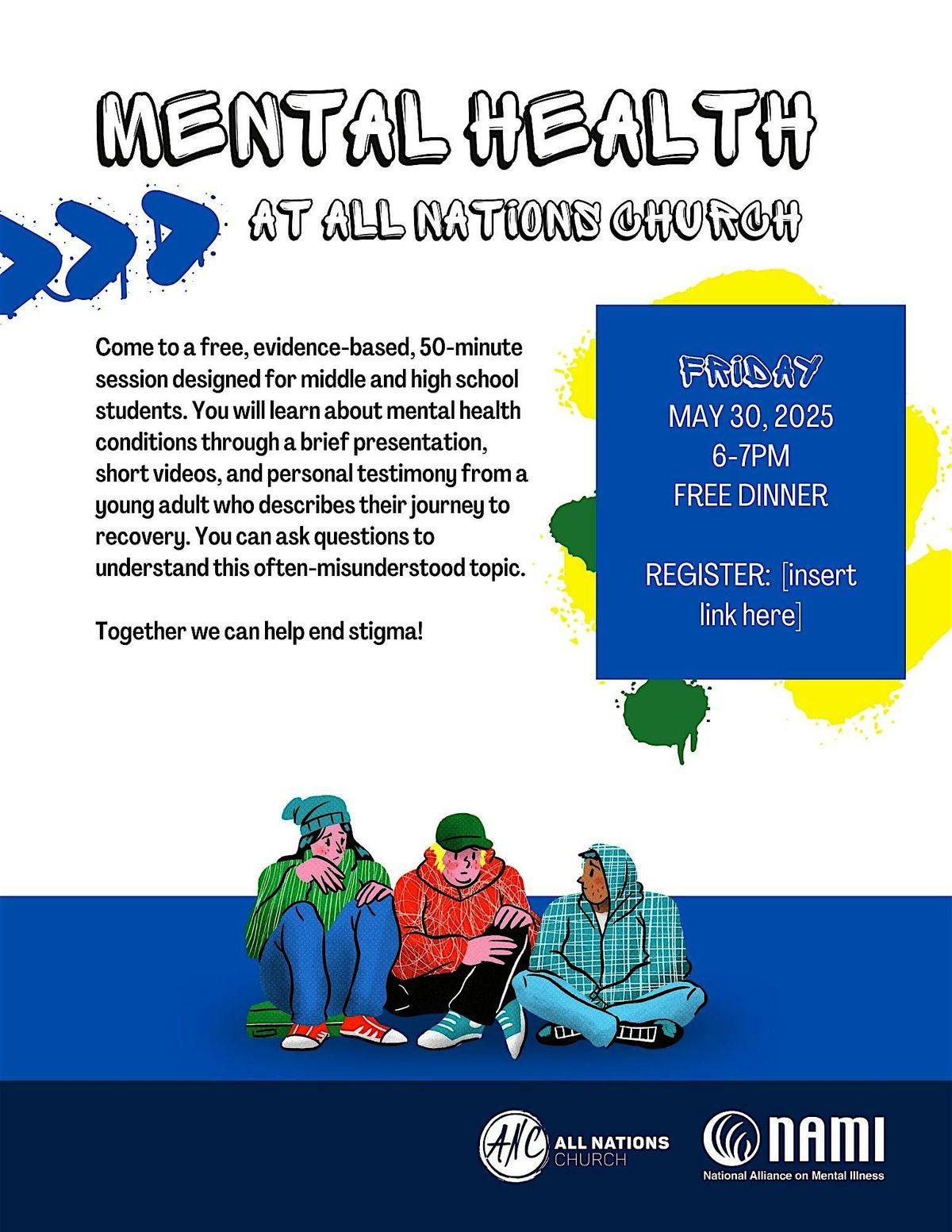 Mental Health at All Nations Church, 30 May | Event in Monrovia | AllEvents