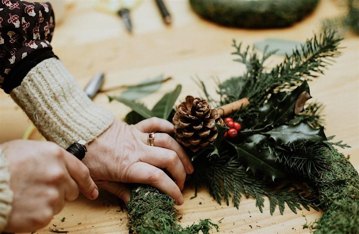 Seasonal wreath making workshop, 28 October | Event in Brighton and Hove | AllEvents