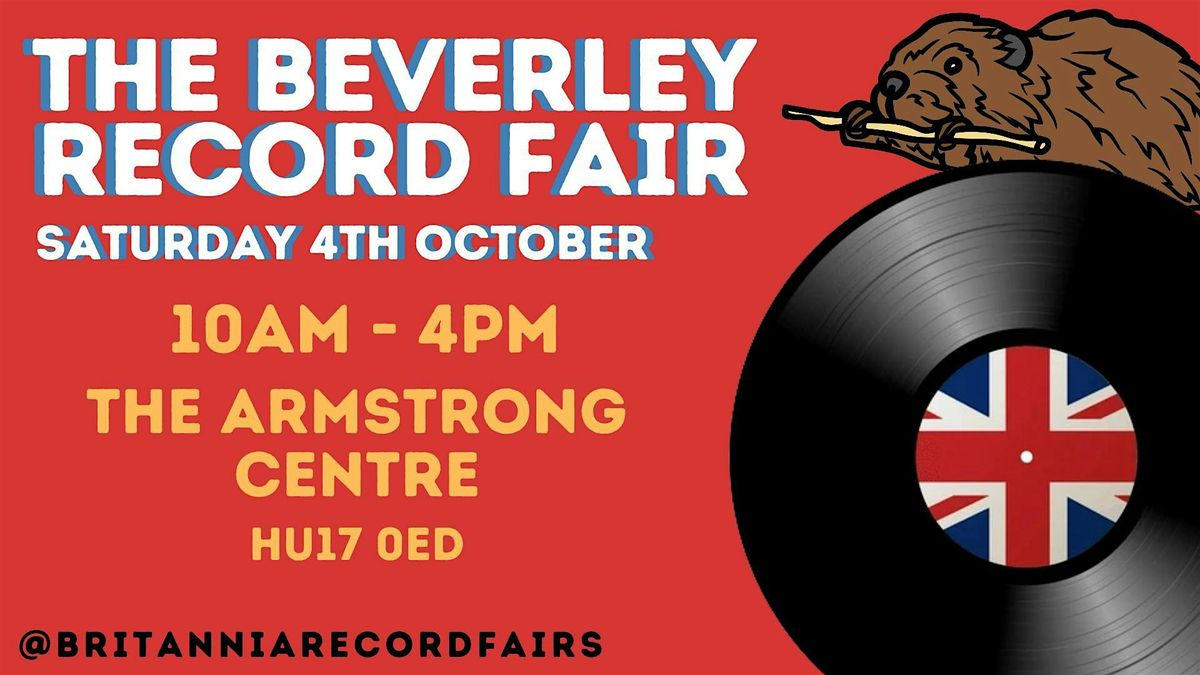 The Beverley Record Fair, 4 October | Event in Beverley | AllEvents