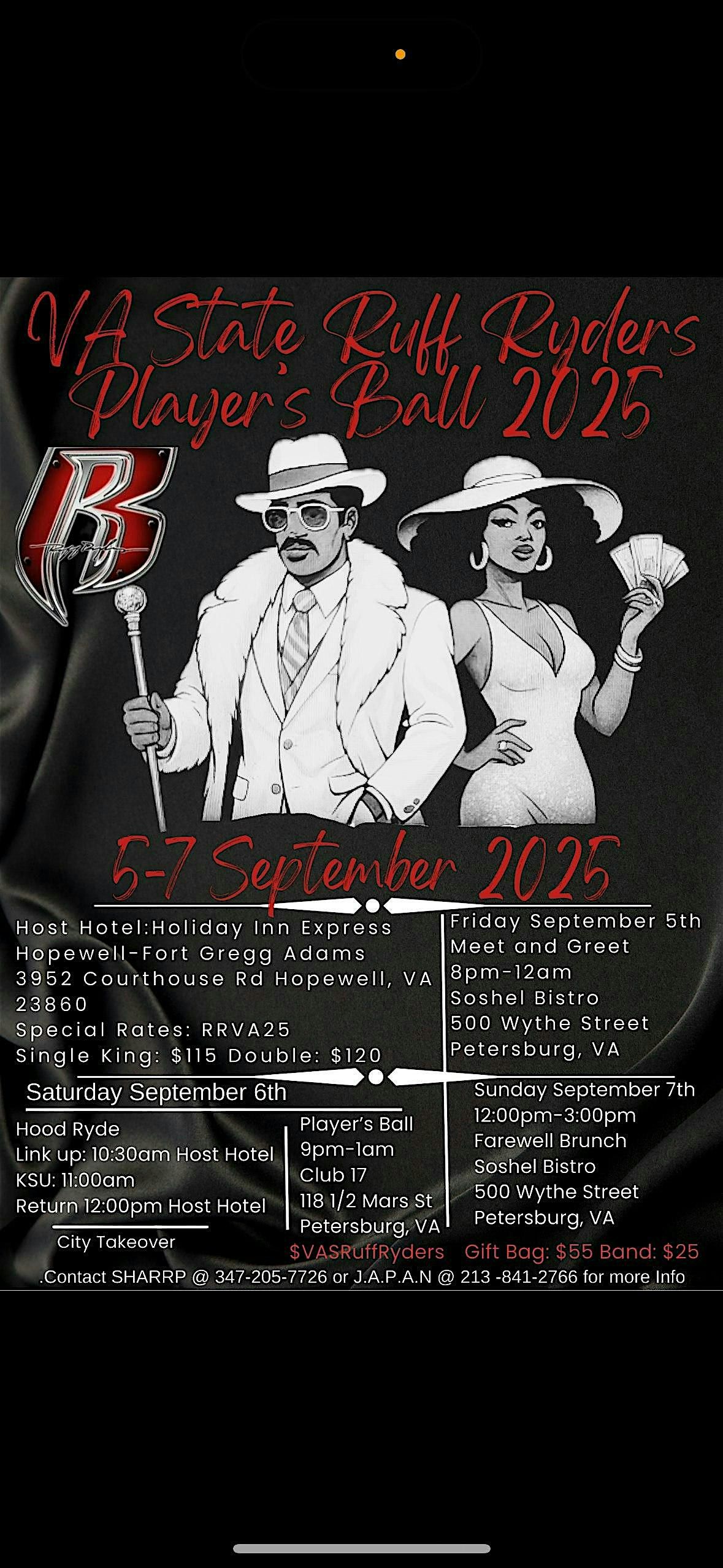 Ruff Ryders VA Annual Party 2025, 6 September | Event in Petersburg | AllEvents