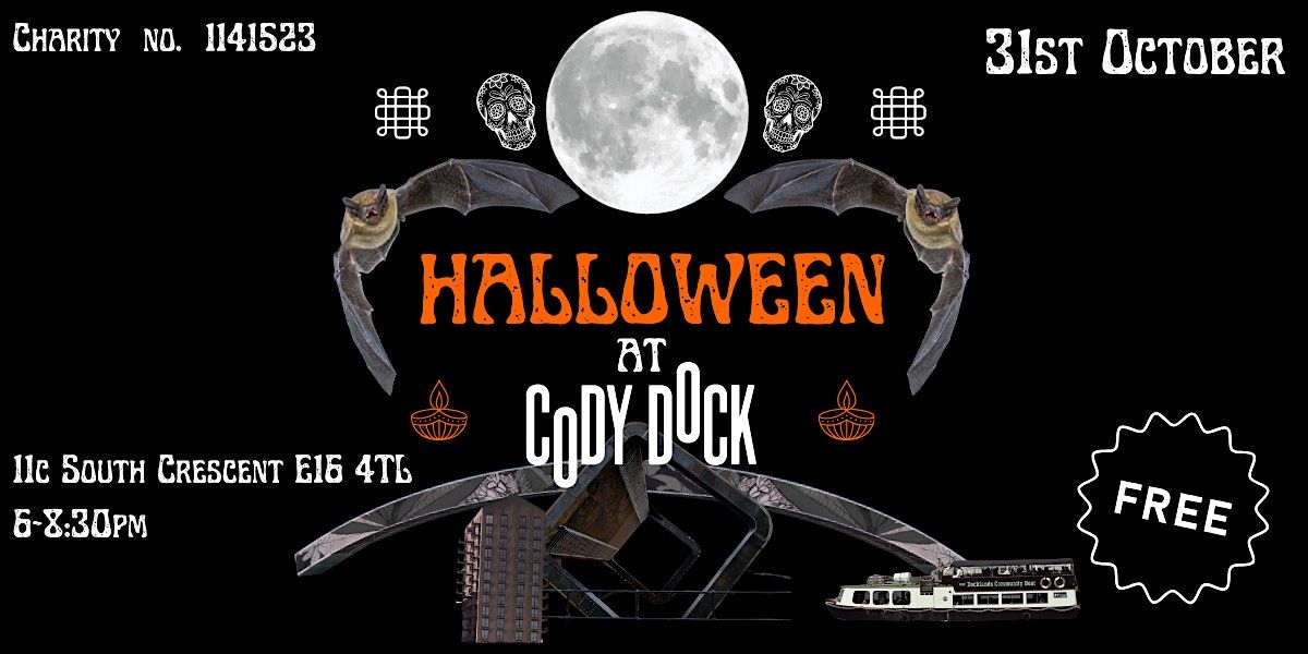 Halloween at Cody Dock, 31 October | Event in London | AllEvents
