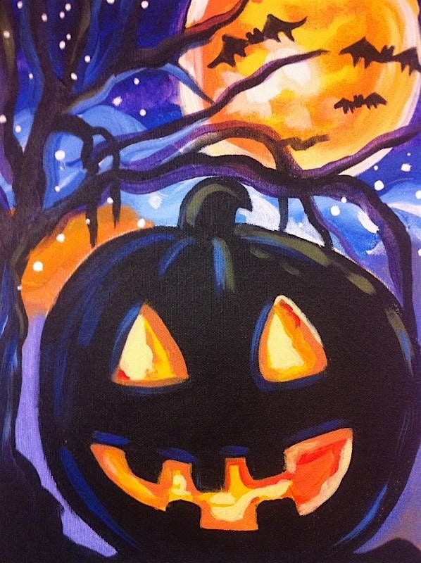 PAINT & SIP AROUND TOWN - Place2be - New Haven- Jack o lantern $45, 29 October | Event in New Haven | AllEvents