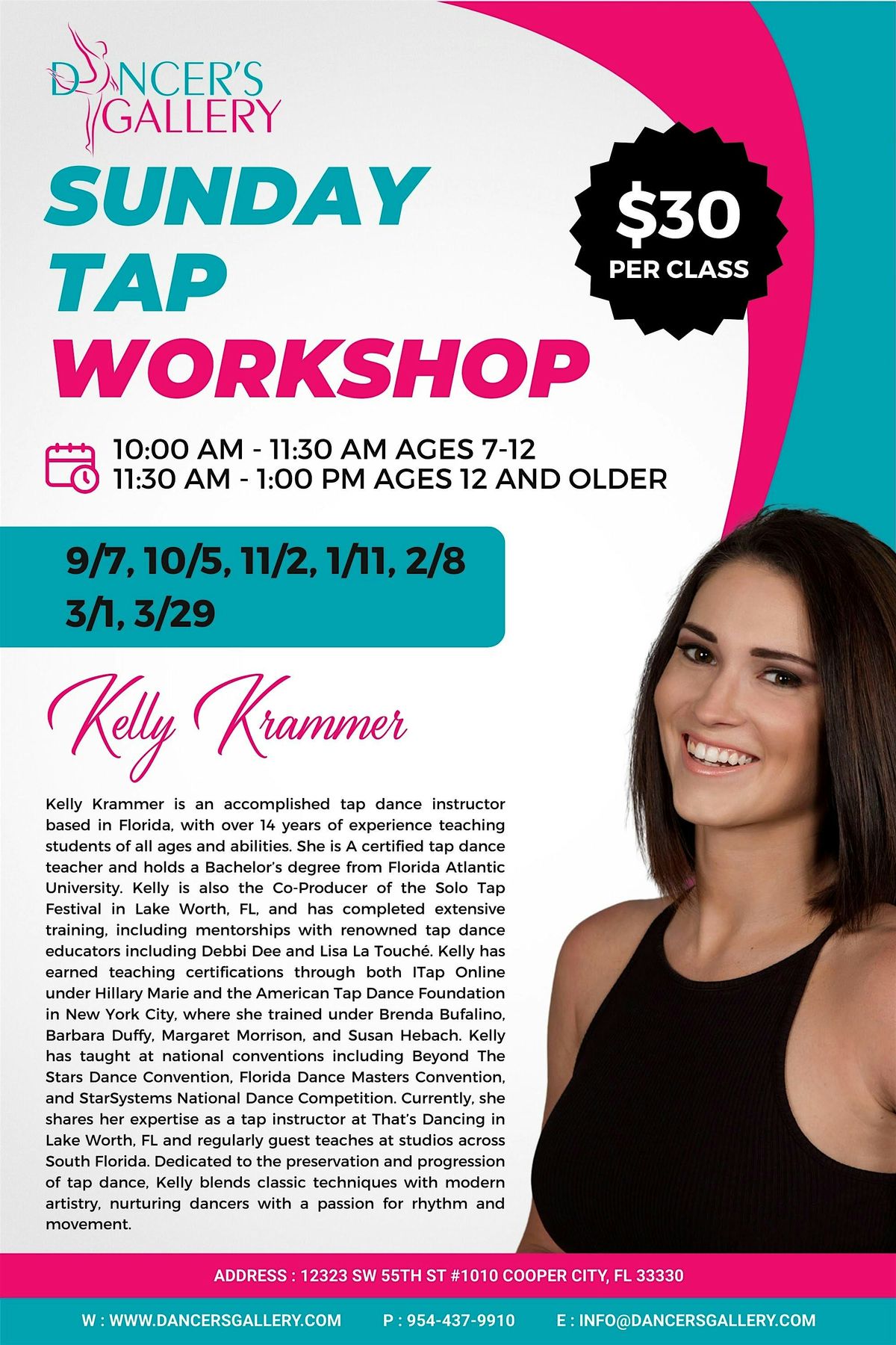 Tap Workshop | Event in Cooper City | AllEvents