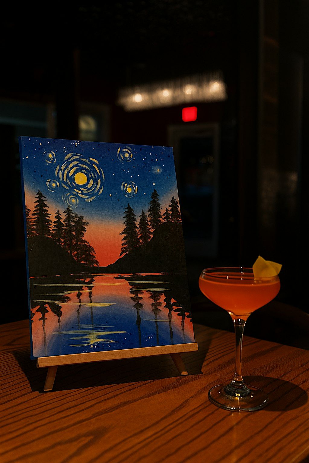 Paint & Sip at The Wicked Loon, 20 November | Event in Wolfeboro | AllEvents