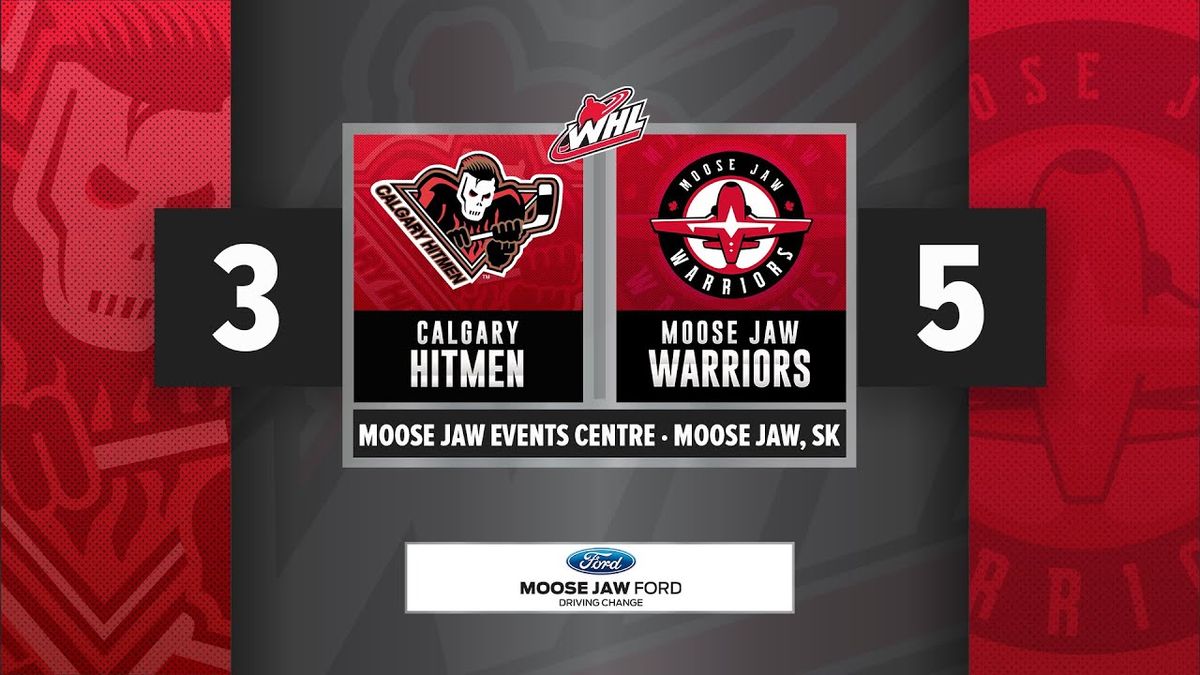 Calgary Hitmen at Moose Jaw Warriors at Temple Gardens Centre, 5 November | Event in Moose Jaw | AllEvents