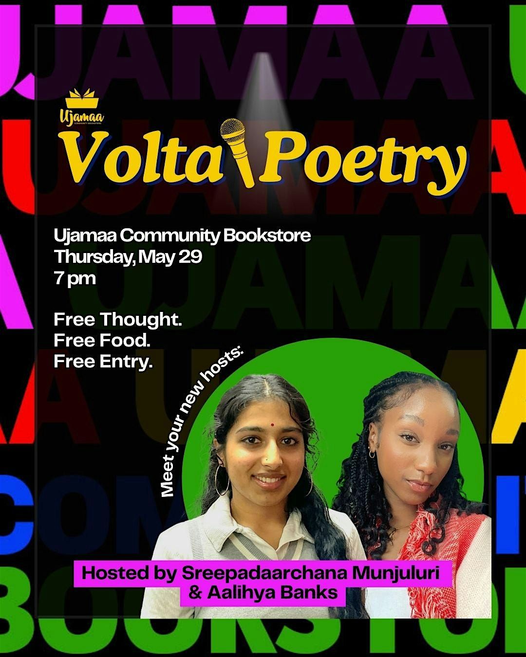 Volta Poetry Night, 29 May | Event in Indianapolis | AllEvents