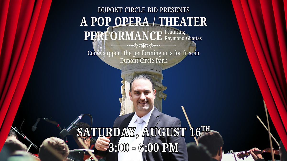 Musical Theater Performance in Dupont Circle Park, 16 August | Event in Washington | AllEvents