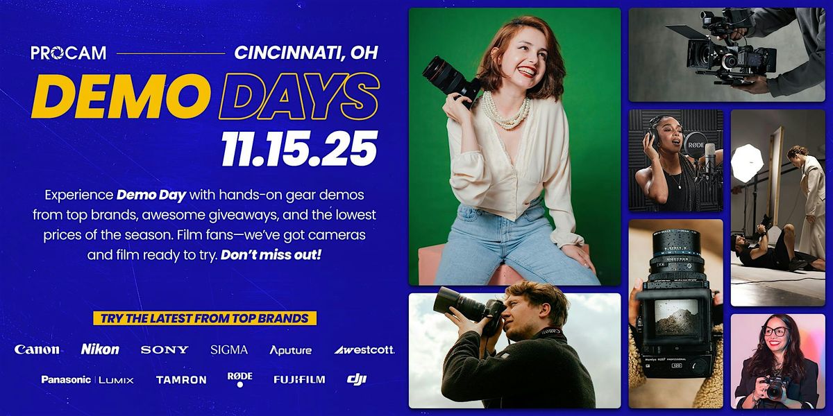 Fall Demo Day - PROCAM Cincinnati, 15 November | Event in Cincinnati | AllEvents