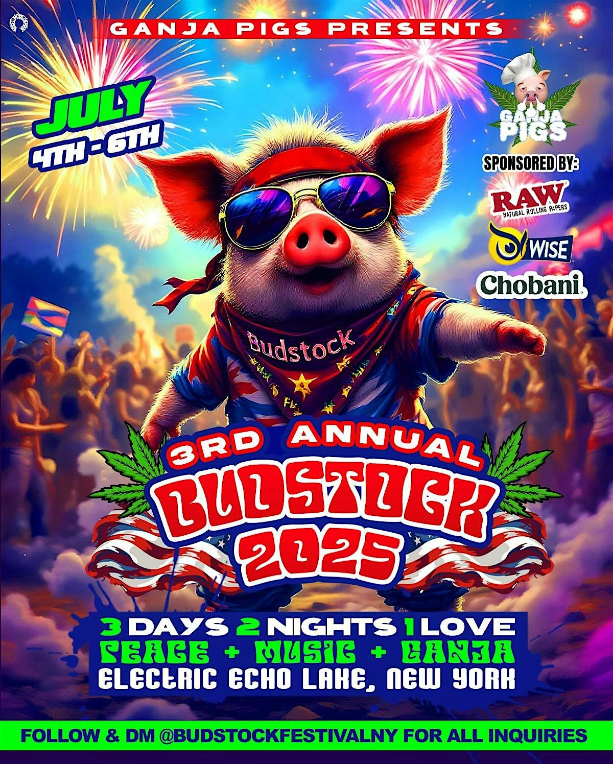 BUDSTOCK FESTIVAL, 4 July | Event in Afton | AllEvents