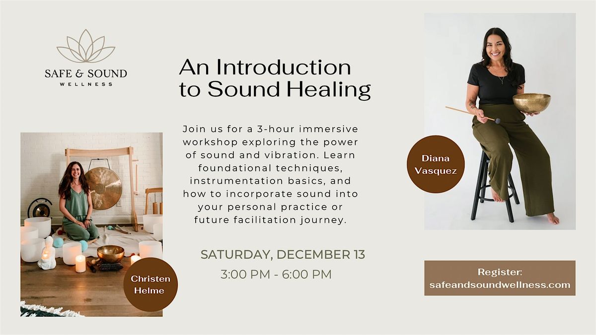 An Introduction to Sound Healing Workshop, 13 December | Event in St. Augustine | AllEvents