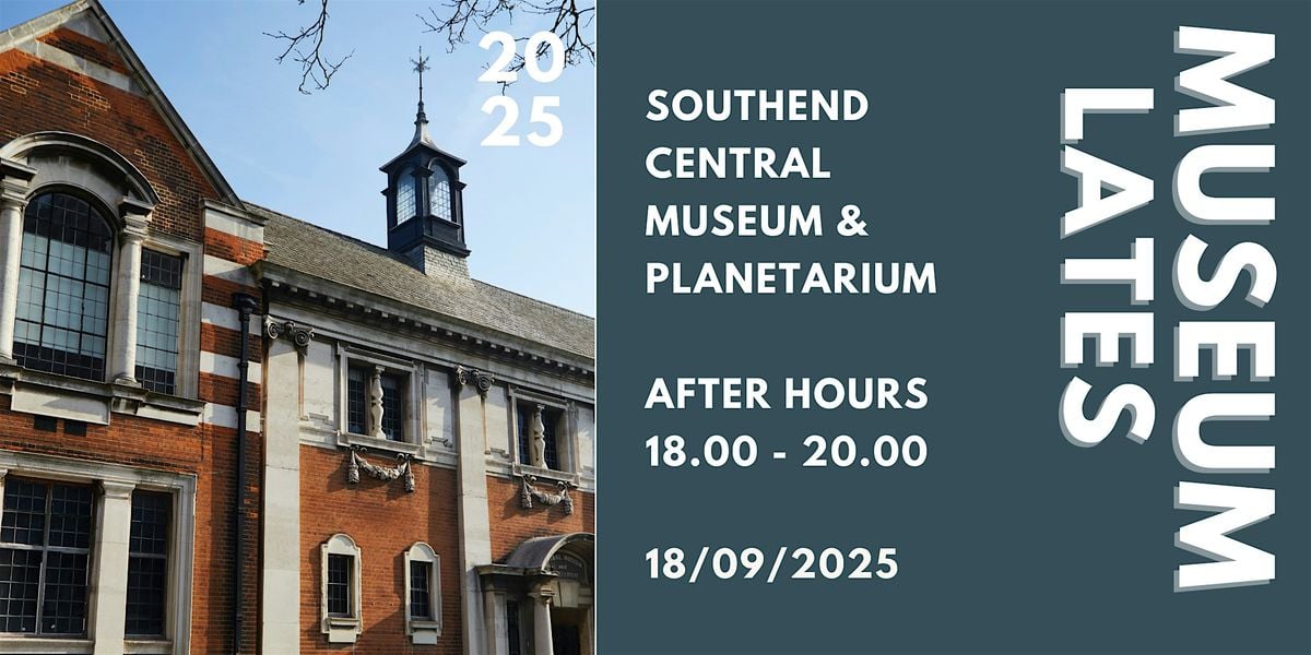 The Planetarium - After Hours, 18 September | Event in Southend-on-Sea | AllEvents