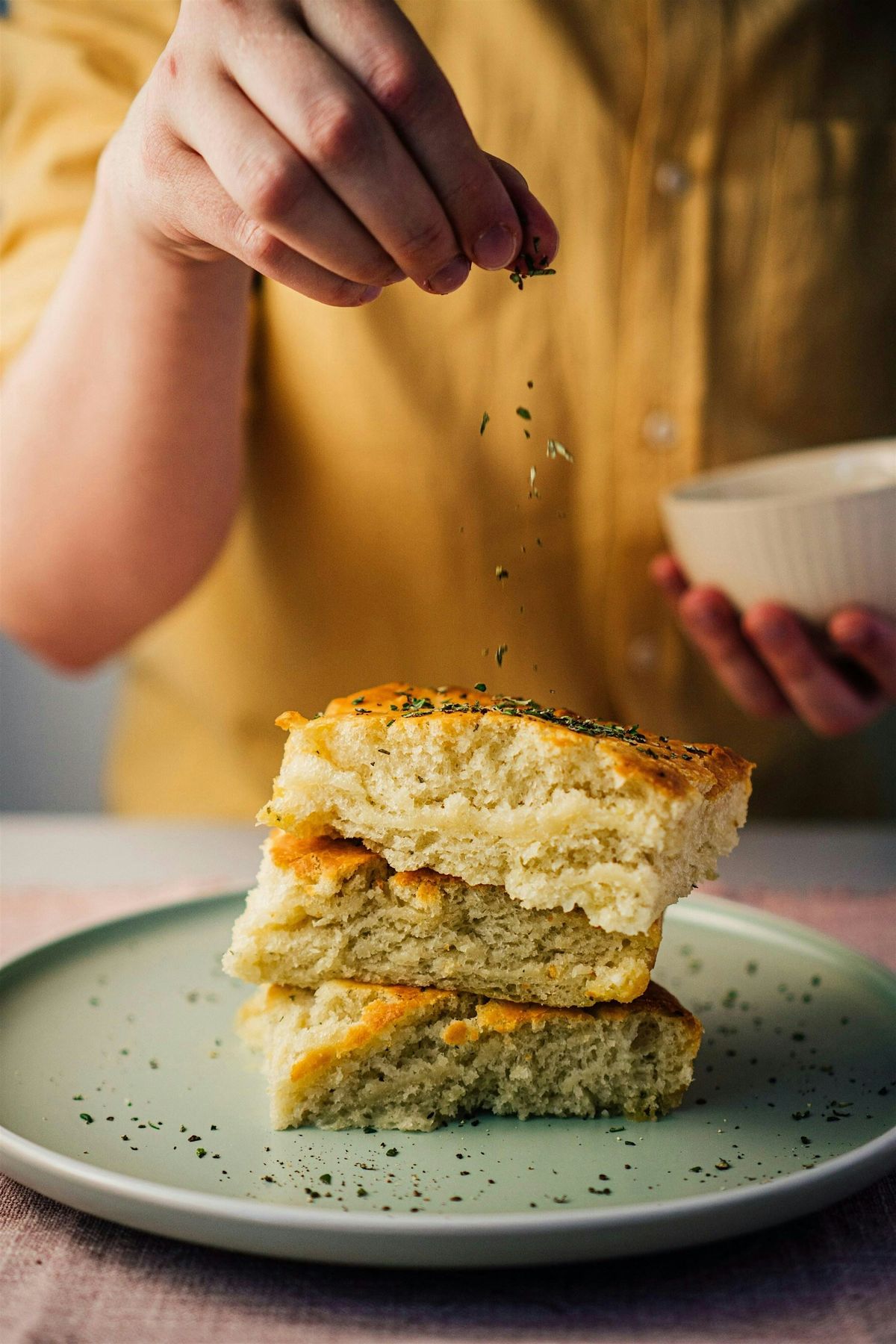 Focaccia & Fermentation: Sourdough Focaccia Class + Wine (or French Beer!), 10 August | Event in Benton City