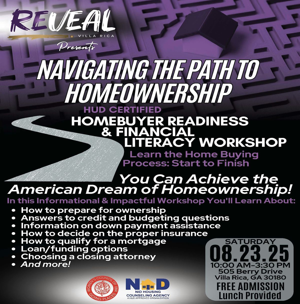 Navigating the Path to Homeownership, 23 August | Event in Villa Rica | AllEvents