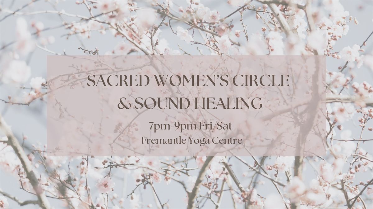 Sacred Women's Circle with Sound Bath, 29 November | Event in Bicton | AllEvents