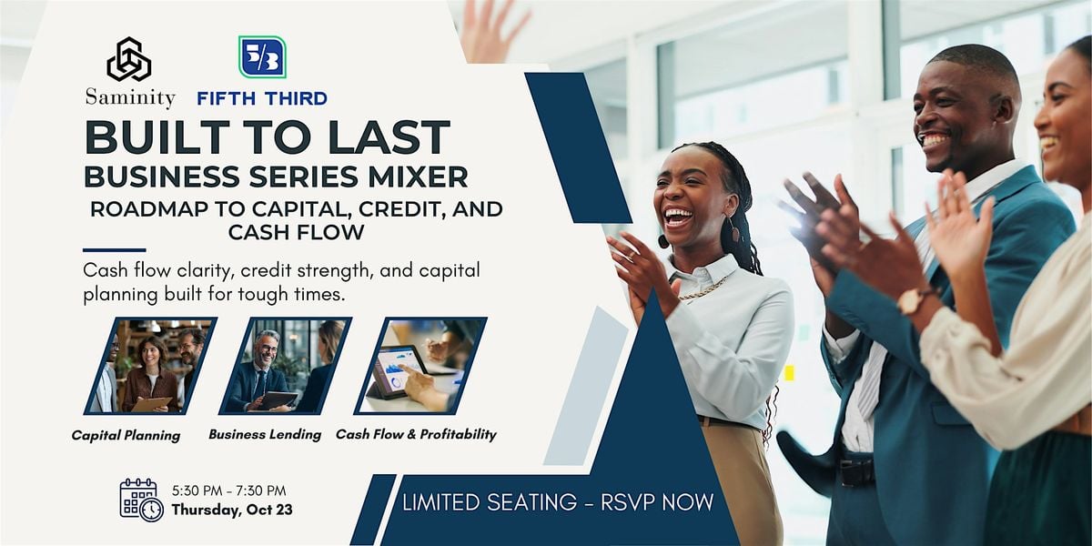 Built to Last: Roadmap to Capital, Credit, and Cash Flow, 23 October | Event in Duluth | AllEvents