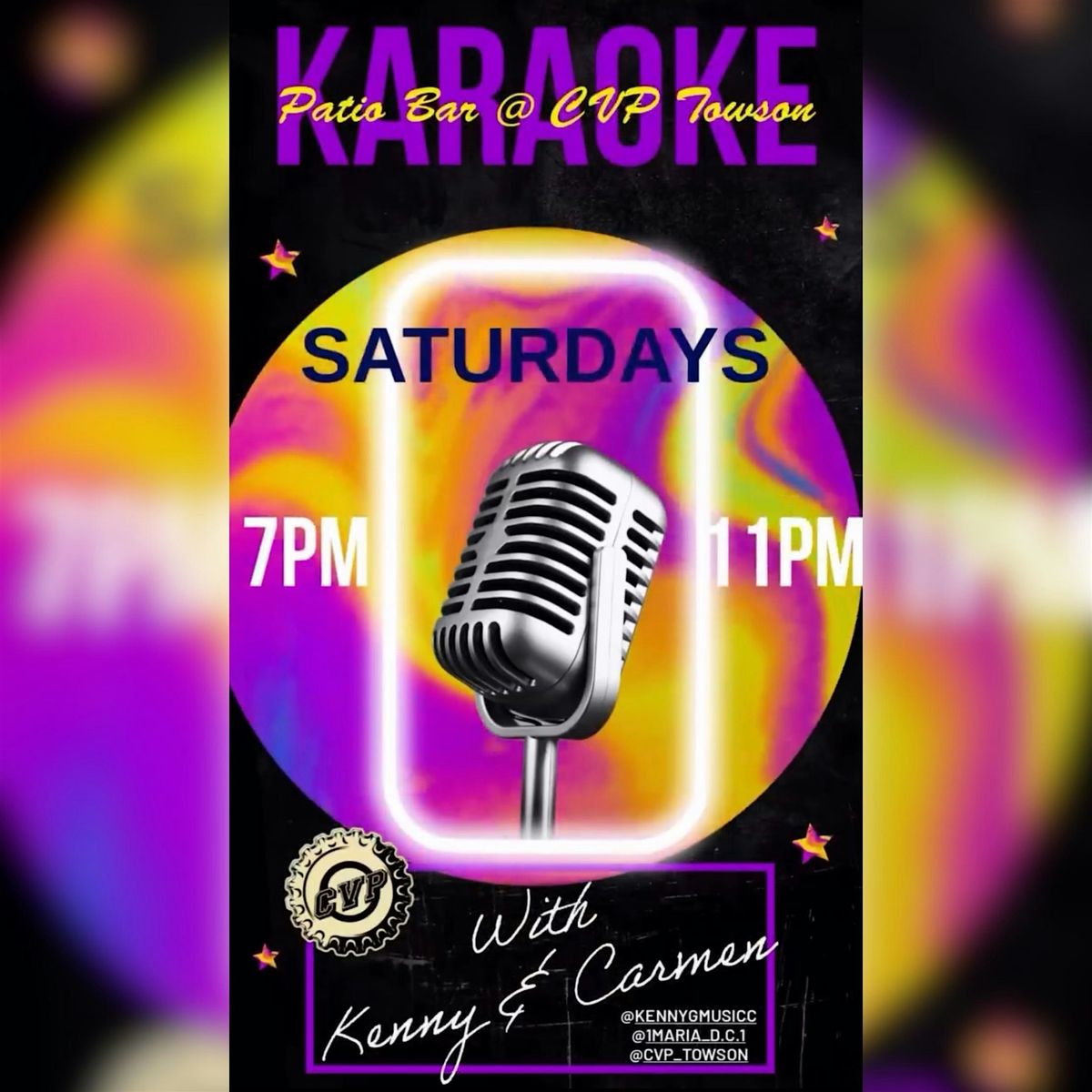 CVP Karaoke | Event in Towson | AllEvents