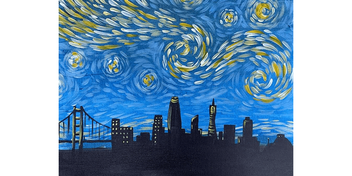 Starry Night - TX - Paint and Sip in Houston | Classpop!™, 23 August | Event in Houston | AllEvents