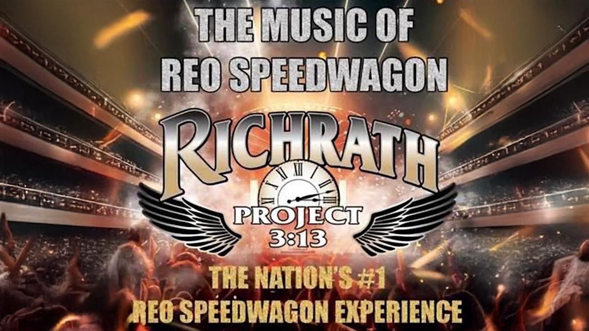 Richrath Project 3:13: The Music of REO Speedwagon, 13 January | Event in Boca Raton | AllEvents