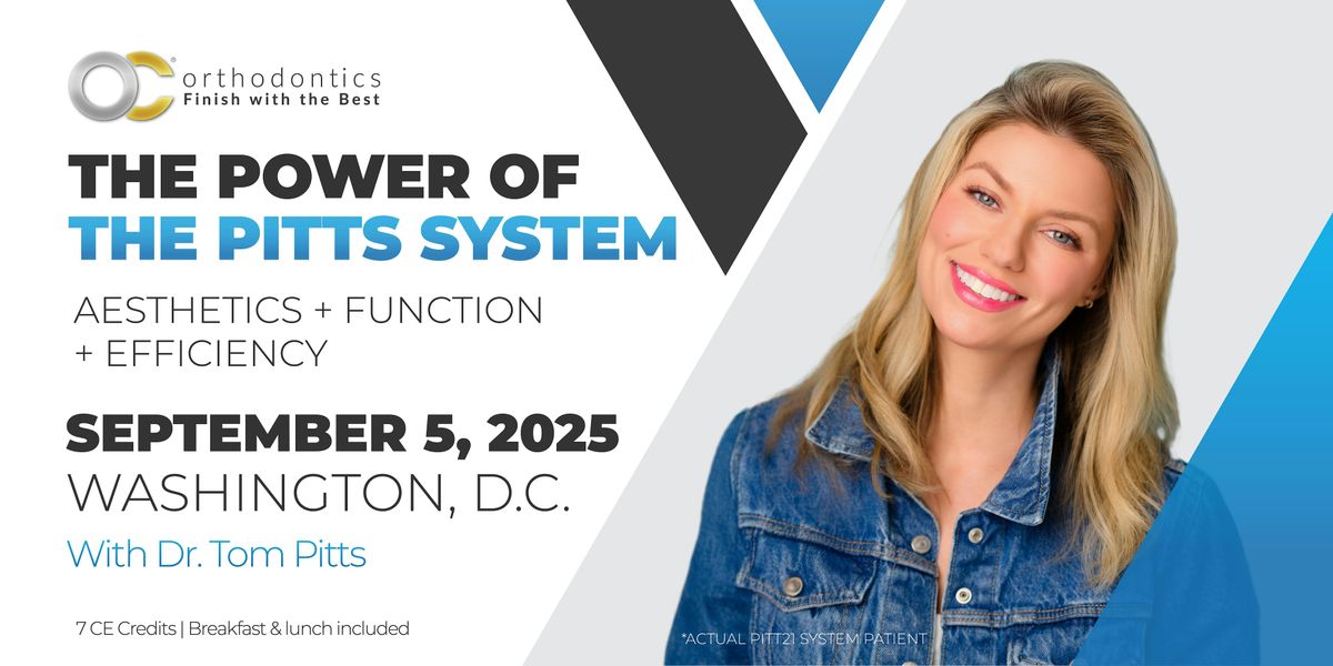 The Power of the Pitts System - Washington, DC, 5 September | Event in Washington | AllEvents