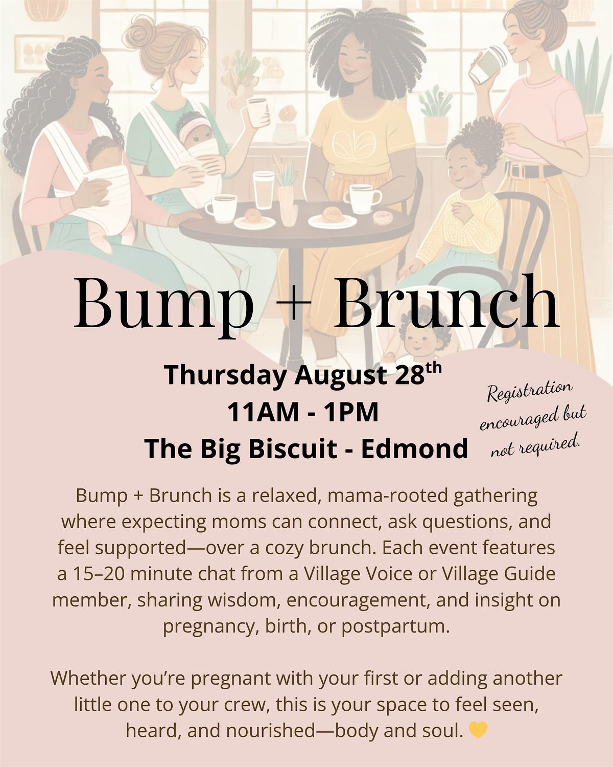 Bump + Brunch, 28 August | Event in Edmond | AllEvents