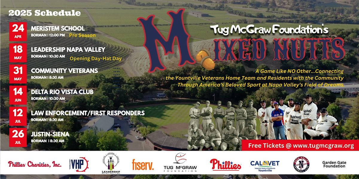 Mixed Nutts vs Leadership Napa Valley Softball OPENING DAY, 18 May | Event in Yountville | AllEvents
