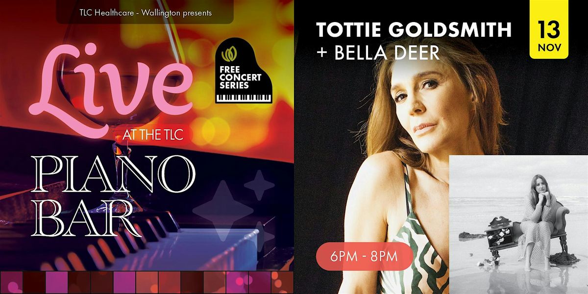 Tottie Goldsmith supported by Bella Deer Live at The TLC Piano Bar, 13 November | Event in Wallington | AllEvents