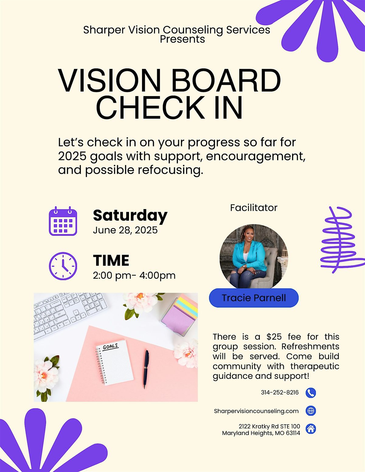 Mid Year Vision Board Check In, 28 June | Event in St. Louis | AllEvents