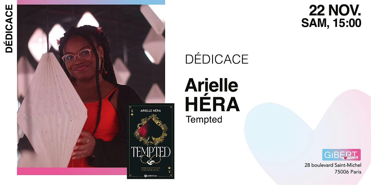 GIBERT dédicace : Arielle Héra, 22 November | Event in Paris | AllEvents