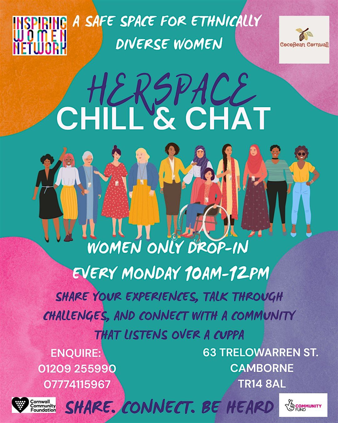 HerSpace: Women's only Chill & Chat | Event in Camborne | AllEvents