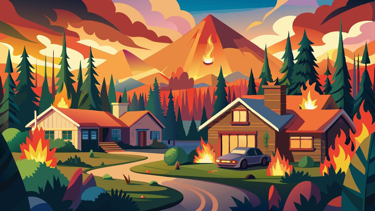 Wildfire Risk Assessment Defensible Space Training, Cordelia Fire ...