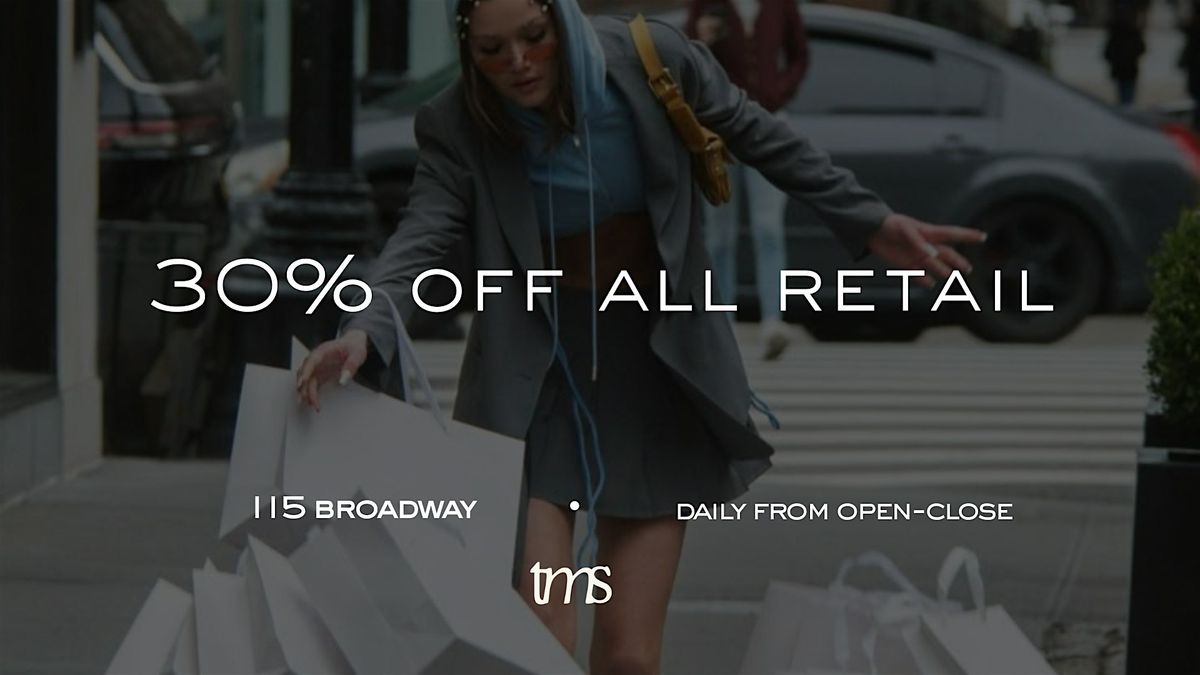 The Brand Builder Sale: Spend $75, Save 30% | Event in Newburgh | AllEvents