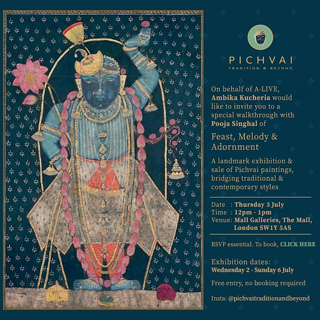 A-LIVE Presents: Feast, Melody & Adornment with Pooja Singhal, 3 July | Event in London | AllEvents