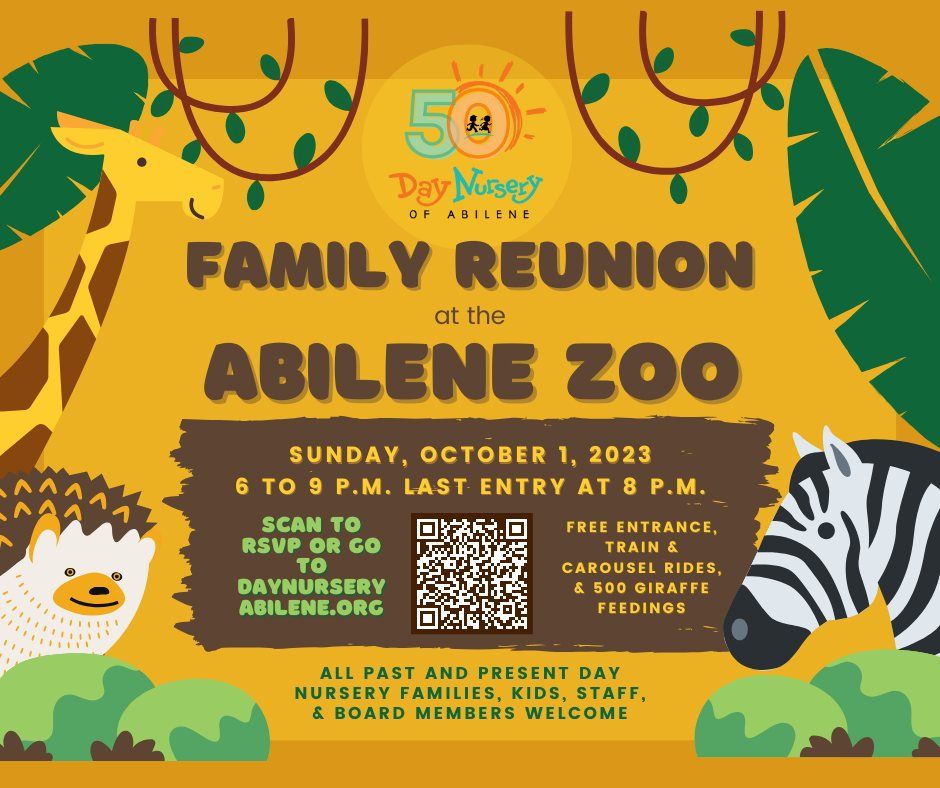 Family Reunion and Event for DNAs 50th , Abilene Zoo, 1
