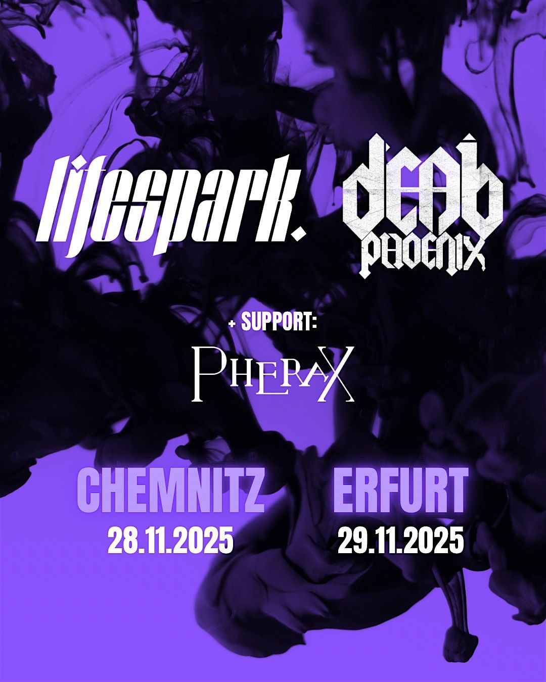 Chemnitz - Lifespark + Dead Phoenix / Support: PheraX, 28 November | Event in Chemnitz | AllEvents