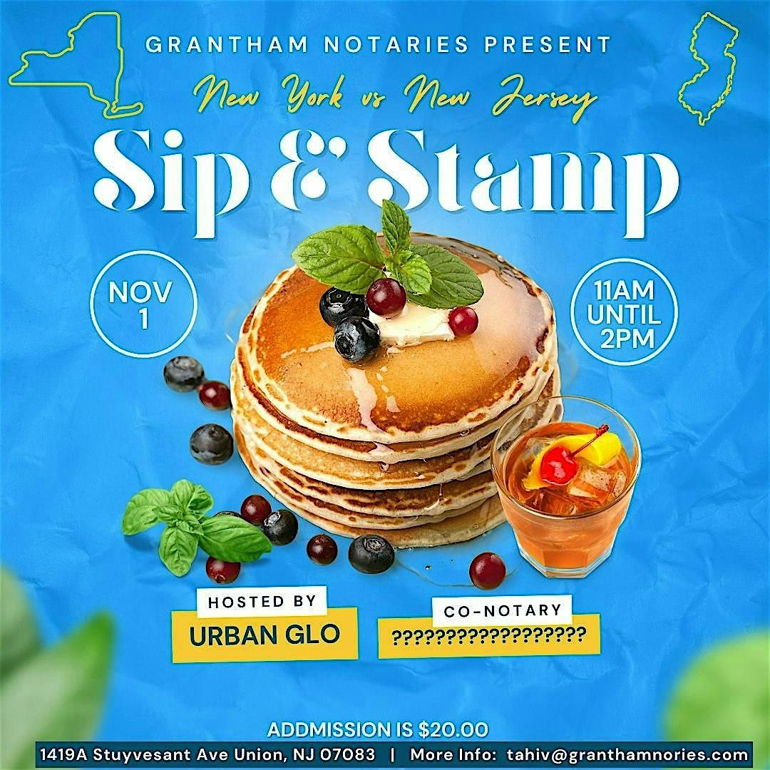 Sip and Stamp, 1 November | Event in Union | AllEvents