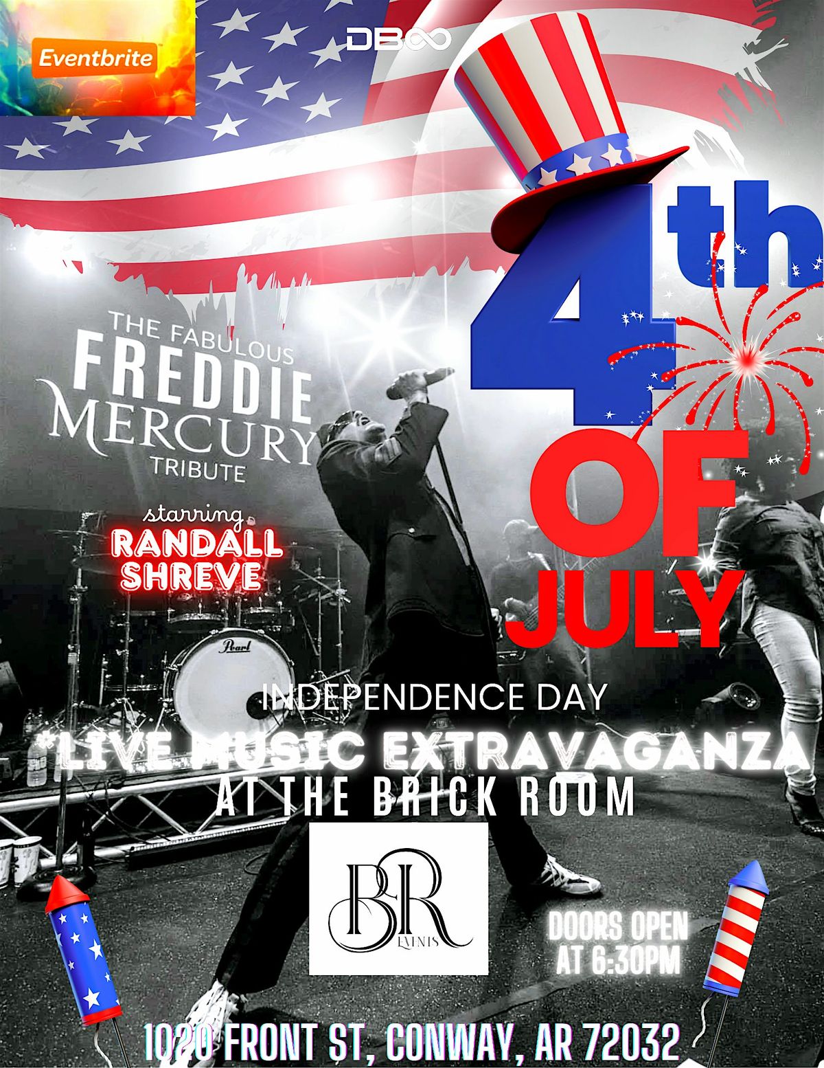 The Fabulous Freddie Mercury Tribute Independence Day EXTRAVAGANZA, 4 July | Event in Conway | AllEvents