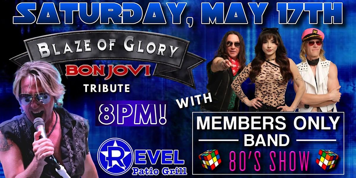 Bon Jovi Tribute- Blaze of Glory & Members Only- 80's Show (Ticketed Event), 17 May | Event in Frisco