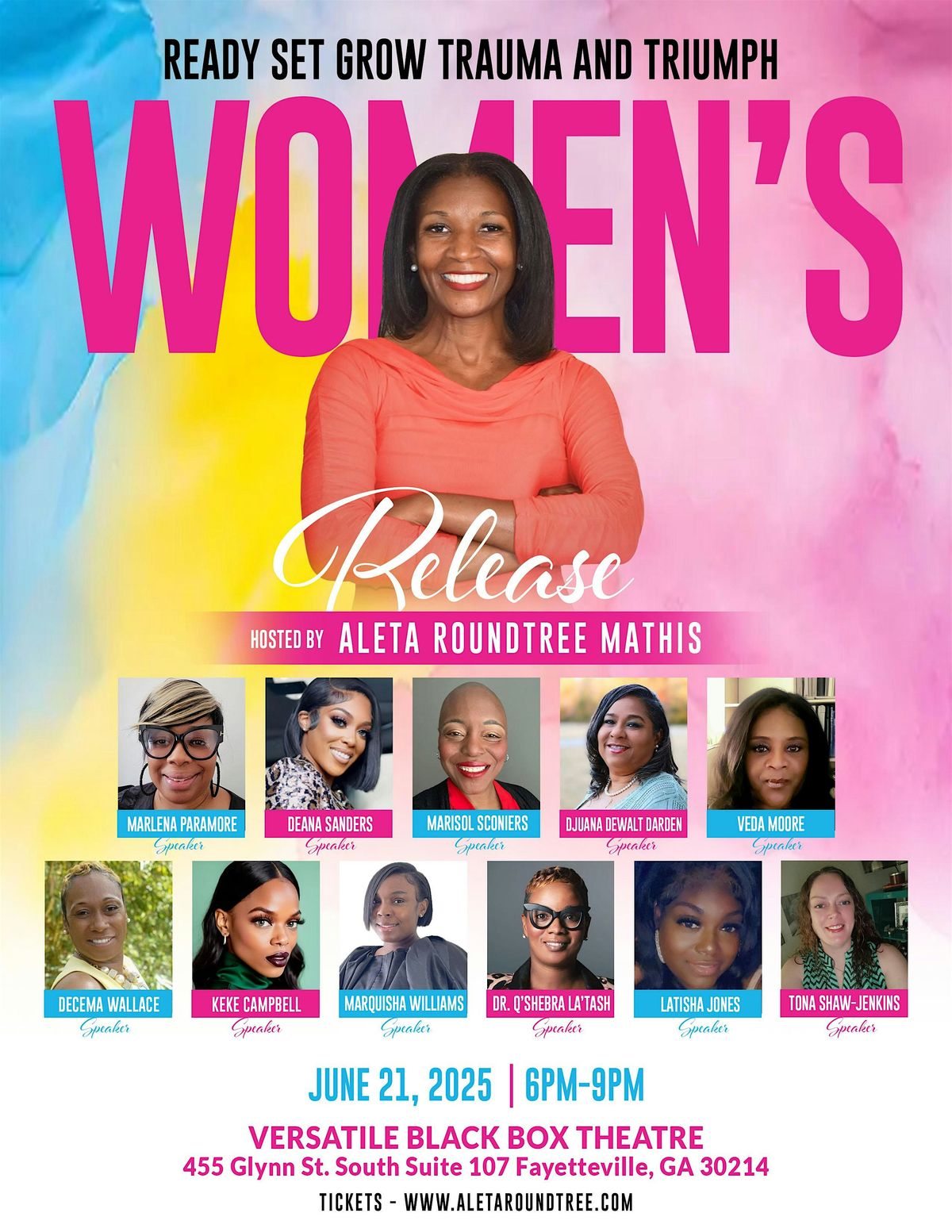 Trauma and Triumph Women Release, 21 June | Event in Fayetteville | AllEvents
