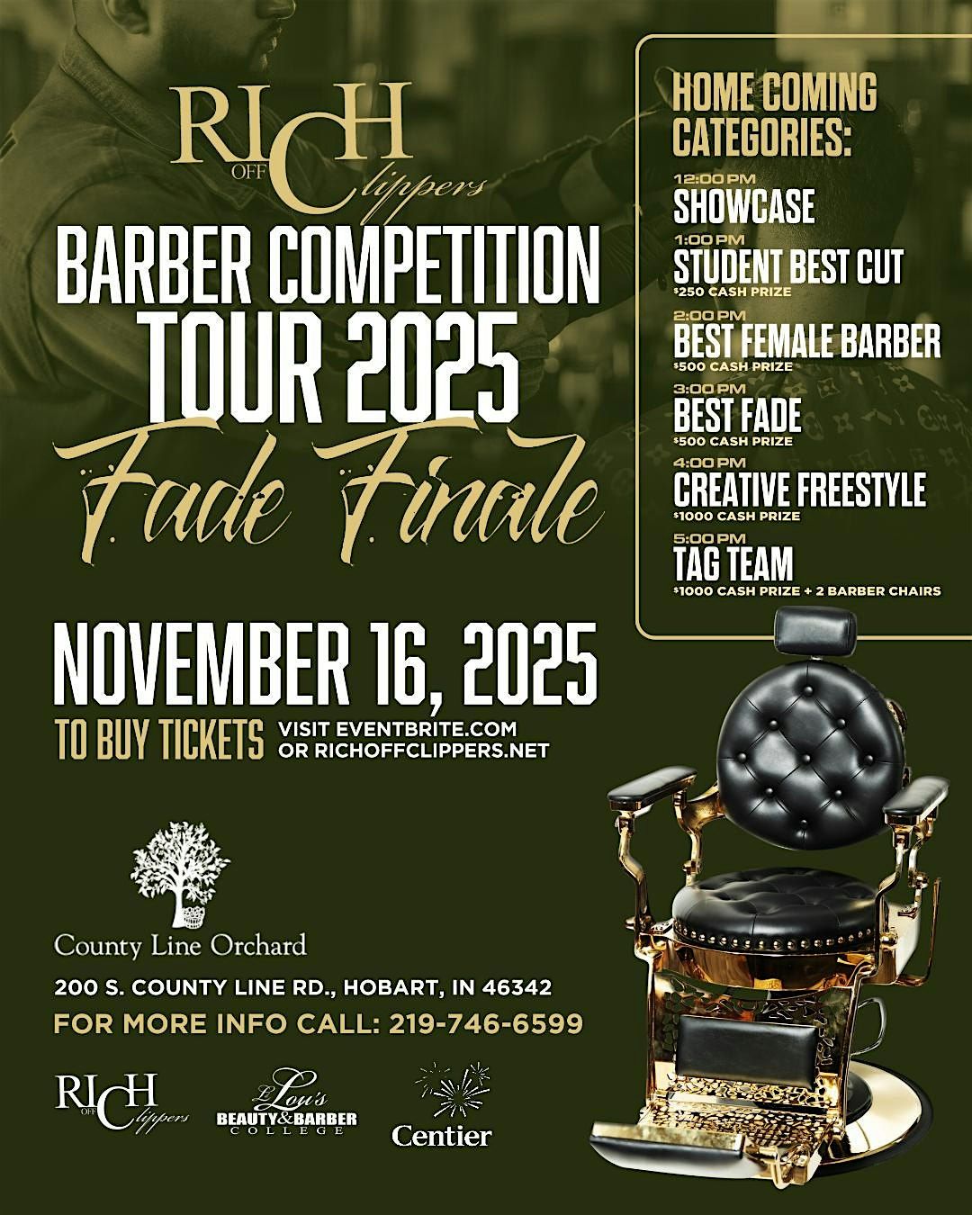 Rich Off Clippers Fade Finale, 16 November | Event in Hobart | AllEvents