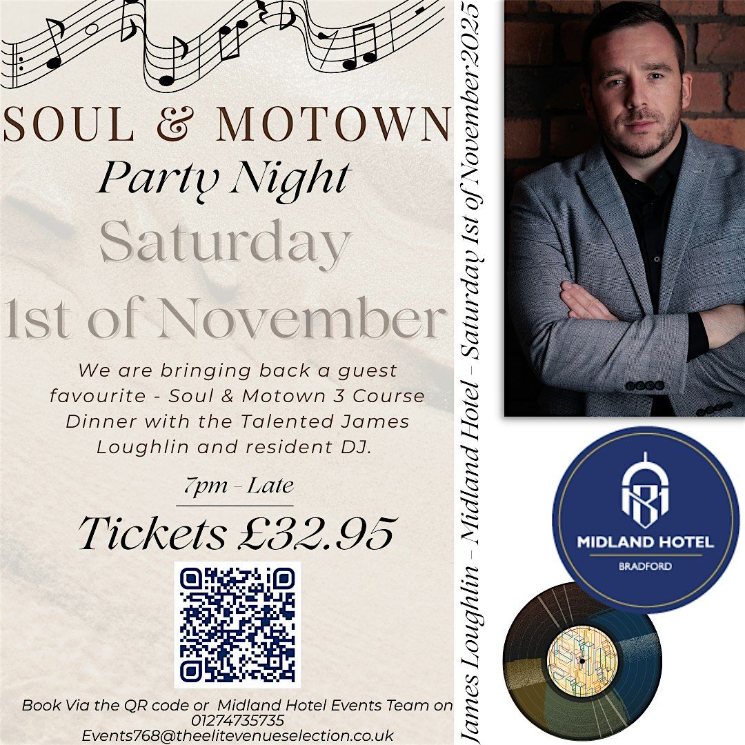 Soul & Mo Town, 1 November | Event in Bradford | AllEvents