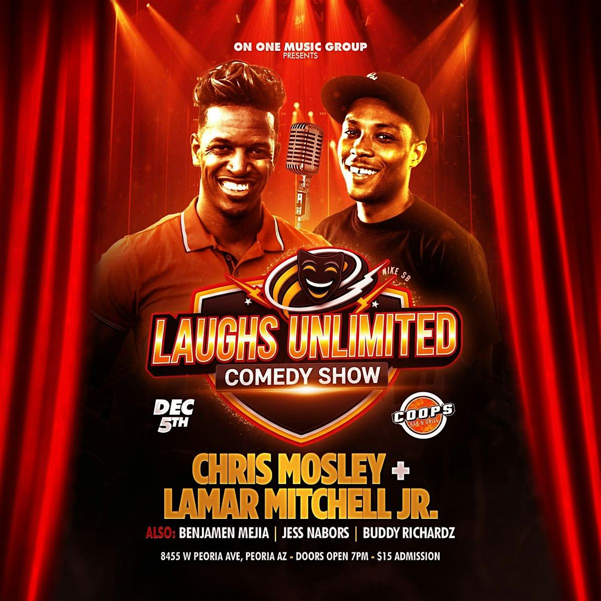 Laughs Unlimited, 5 December | Event in Peoria | AllEvents