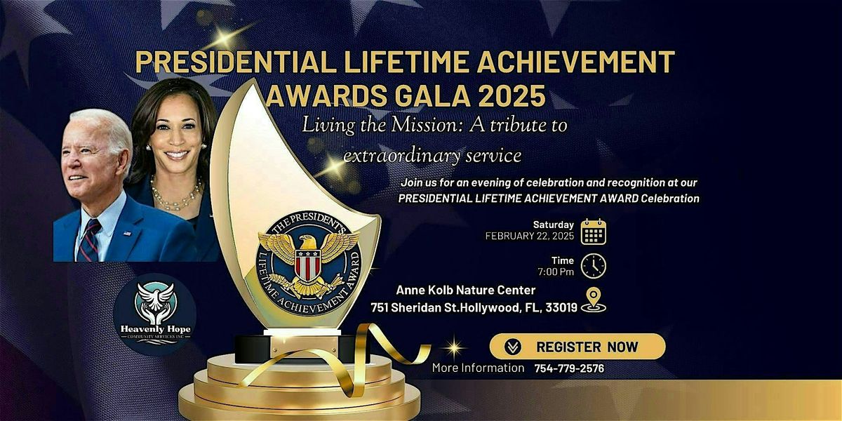 Presidential Lifetime Achievement Awards Gala 2025 Anne Kolb Nature