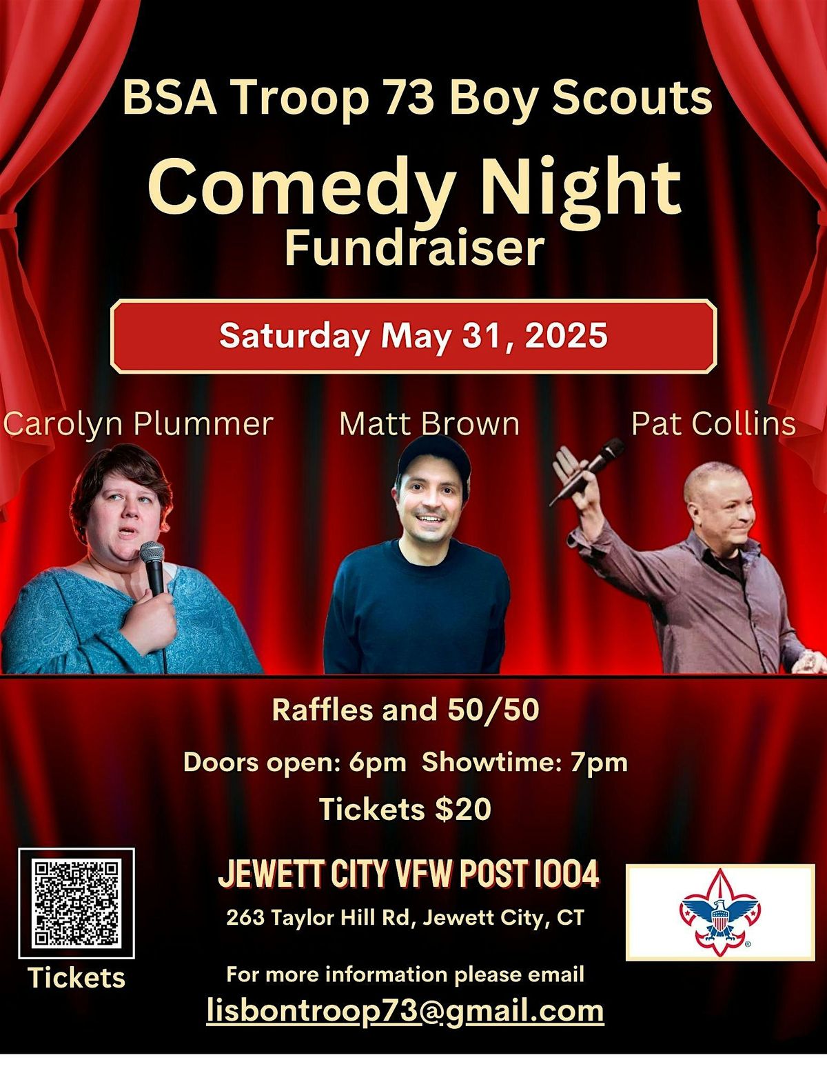 BSA Troop 73 Fundraiser, 31 May | Event in Jewett City | AllEvents