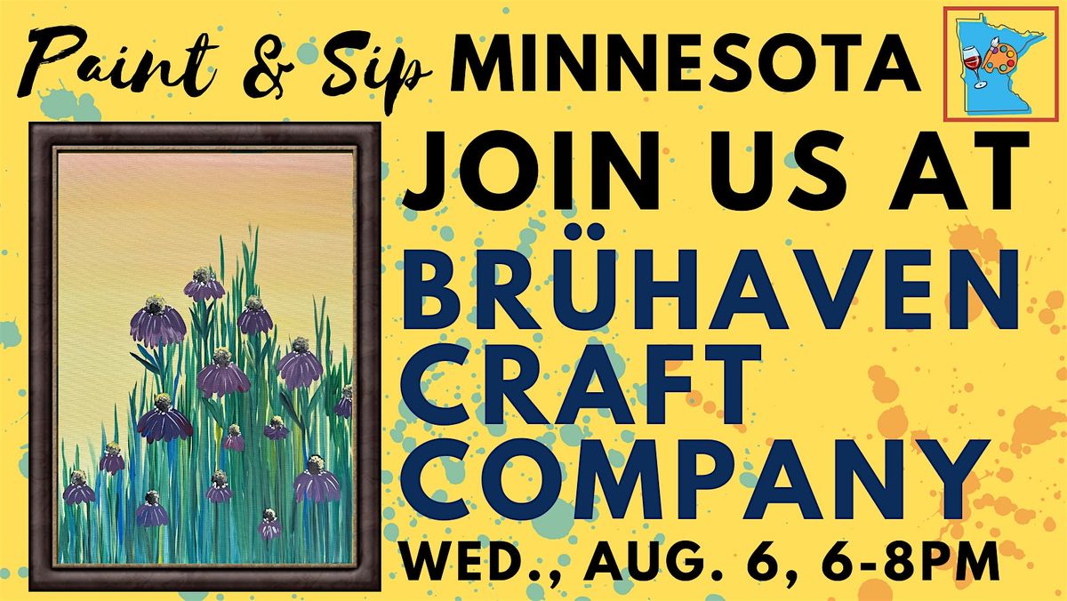 August 6 Paint & Sip at Brühaven Craft Company, 6 August | Event in Minneapolis | AllEvents