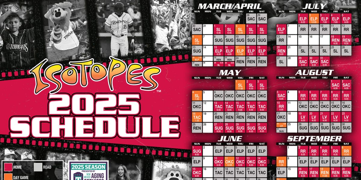 2026 Albuquerque Isotopes Season Tickets (Includes Tickets To All Regular Season Home Games), 30 March | AllEvents
