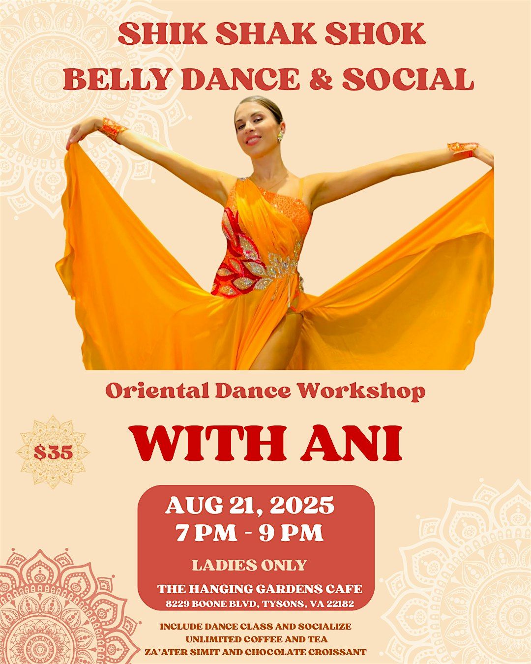 Shick Shak Shock: Belly Dance & Social | Event in Vienna | AllEvents